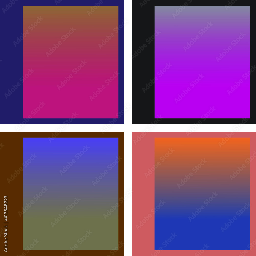 Set of old school background colors, perfect for posters
