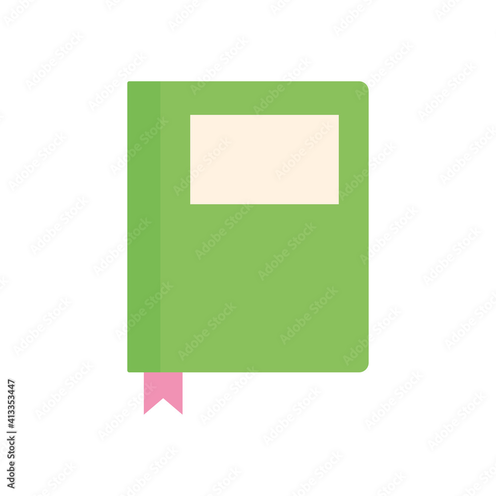 green book in a white background green book in a white background