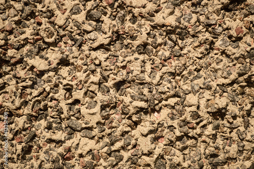 Concrete texture with small stones