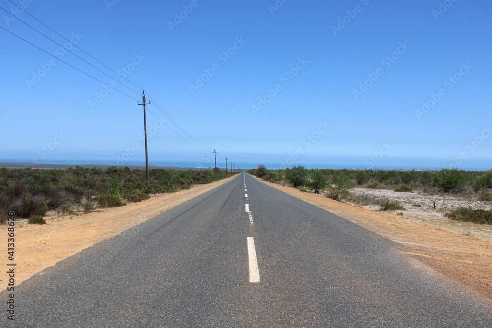 road in the desert