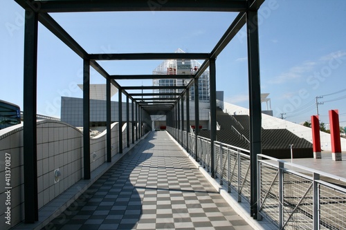 pedestrian bridge photo