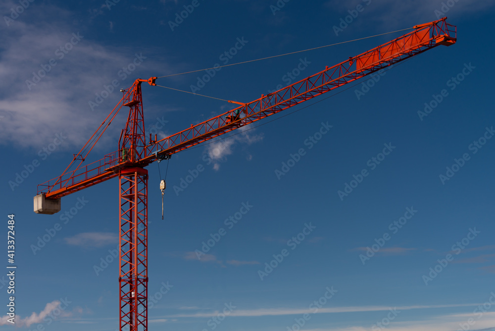 construction tower crane construction tower crane