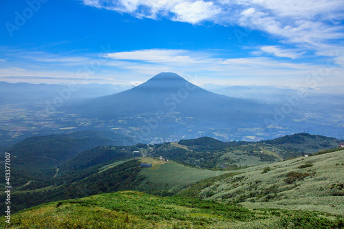 北海道　夏の羊蹄山