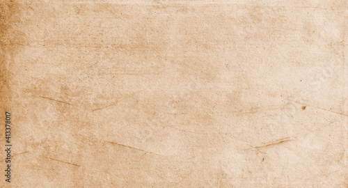 Obraz na płótnie Old Beige Rough Vintage Paper w salonie