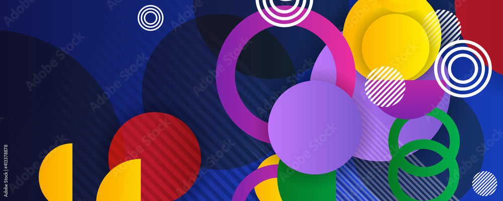 Modern futuristic abstract geometric banner background. Multicolored tech background, with a geometric 3D structure. Clean, vibrant design with simple, bright, modern forms. 3D render Modern futuristic abstract geometric banner background. Multicolored tech background, with a geometric 3D structure. Clean, vibrant design with simple, bright, modern forms. 3D render