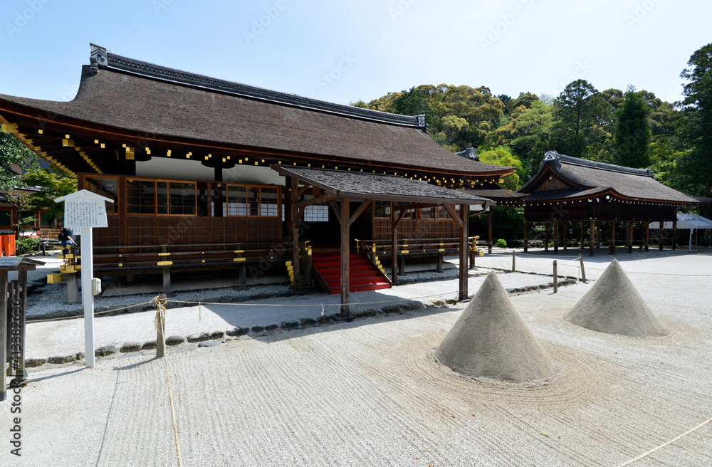 Fototapeta premium 上賀茂神社 細殿 京都市