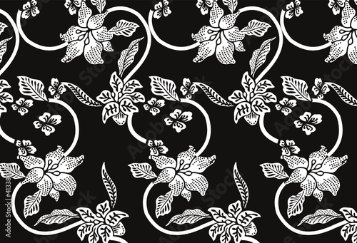 Batik Indonesian: is a technique of wax-resist dyeing applied to whole cloth, or cloth made using this technique originated from Indonesia.
