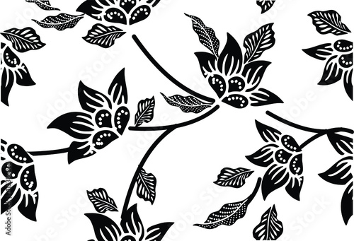 Batik Indonesian: is a technique of wax-resist dyeing applied to whole cloth, or cloth made using this technique originated from Indonesia.