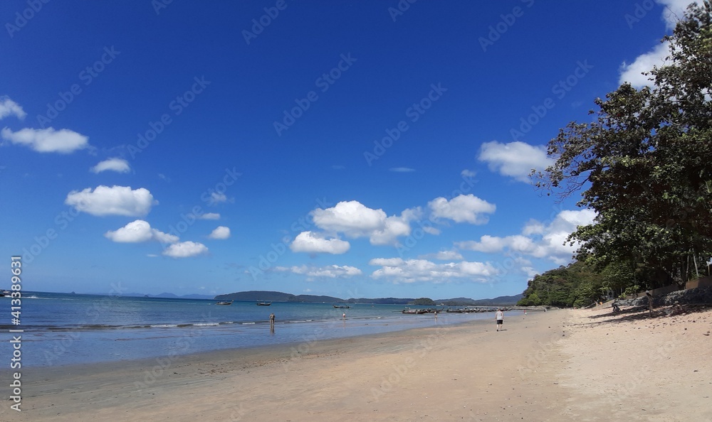 Deserted beach