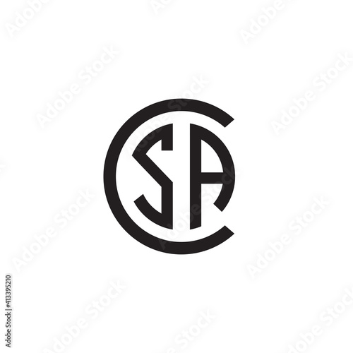 CSA mark icon symbol sign vector