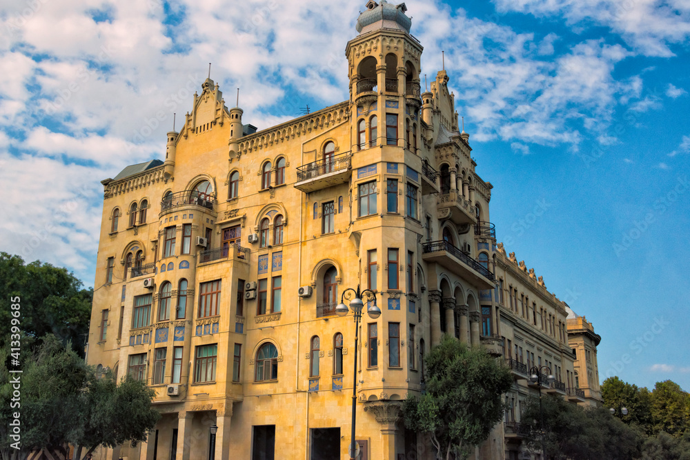 European building, Baku, Azerbaijan