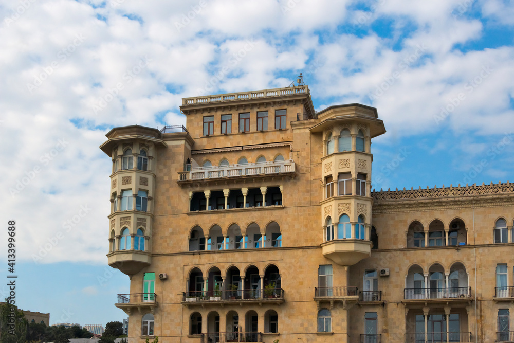 European building, Baku, Azerbaijan