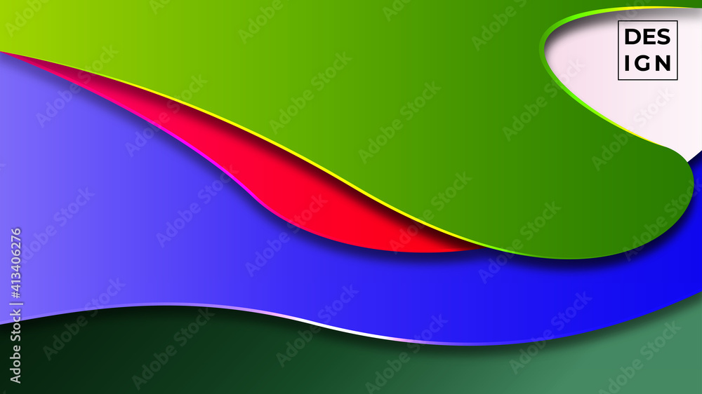 Obraz premium colorful gradient modern abstract background. Geometric shapes background. can use for business, presentation, web banner, background.