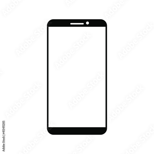 Mobile phone with blank screen