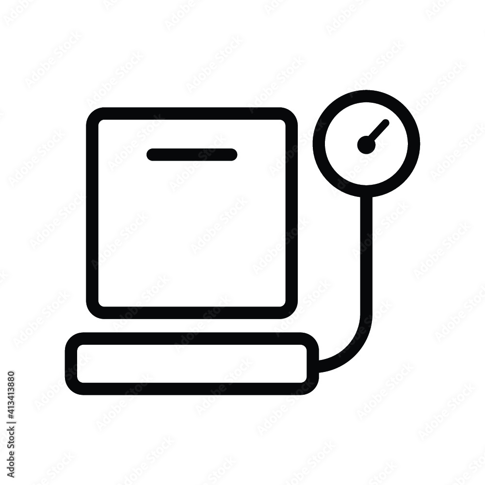 weight scale laundry icon weight scale laundry icon