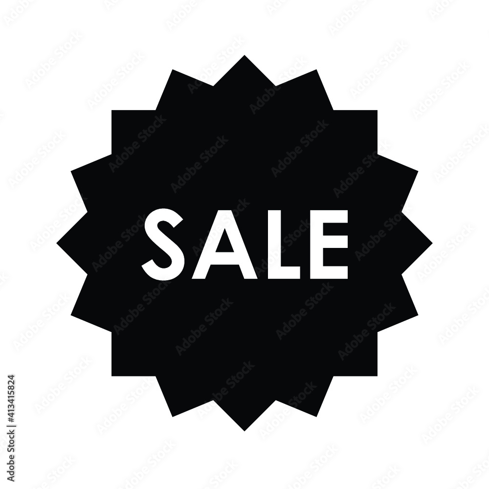 sale badge icon vector sale badge icon vector
