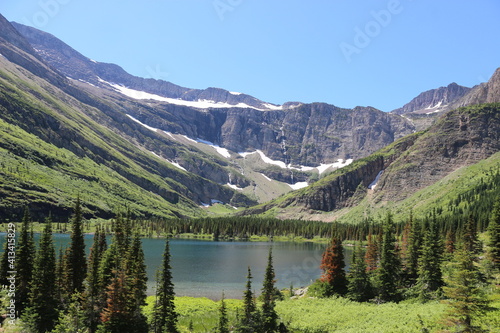 lake in the mountains