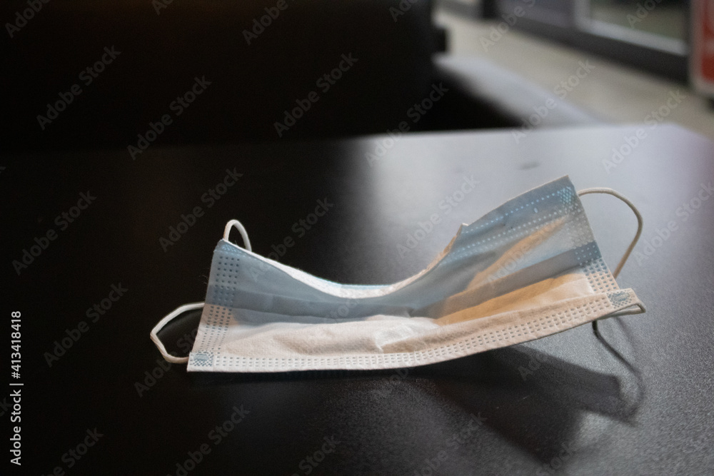 custom made wallpaper toronto digitalFace mask on the table