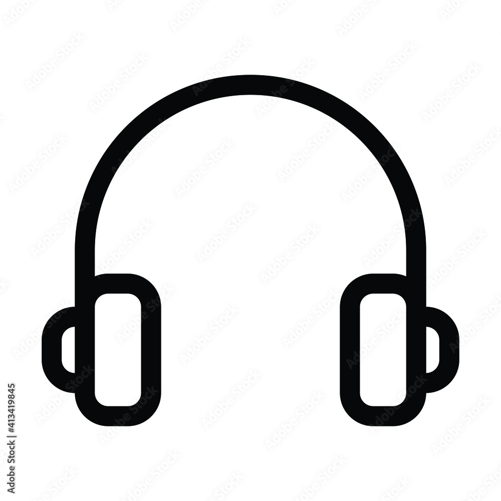 headphone icon vector headphone icon vector