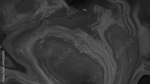 Abstract liquify wave, Marble Black and White, Luxury marble pattern texture background.