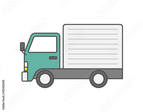 トラックのイラスト