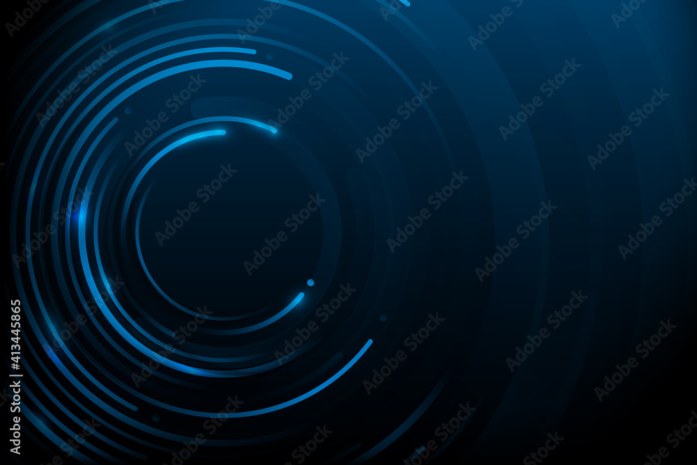 Abstract circle lines and dots connect with Futuristic background. Data cyber internet technology connection Abstract circle lines and dots connect with Futuristic background. Data cyber internet technology connection