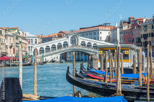 discovery of the city of Venice and its small canals and romantic alleys photo