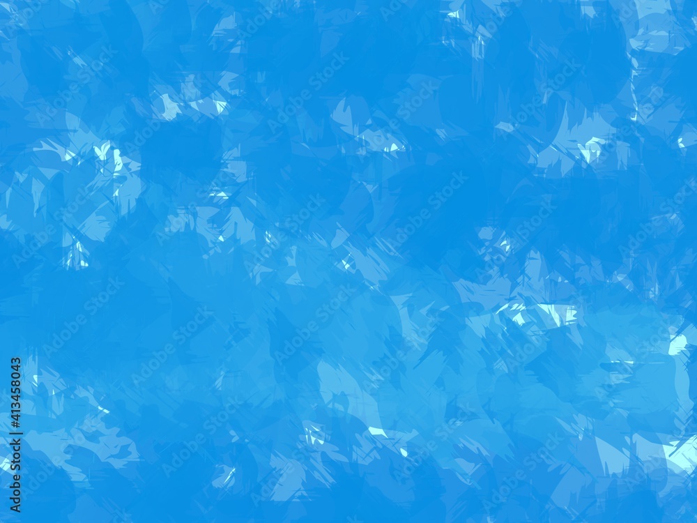 blue paint background wall. Digital art illustration blue paint background wall. Digital art illustration