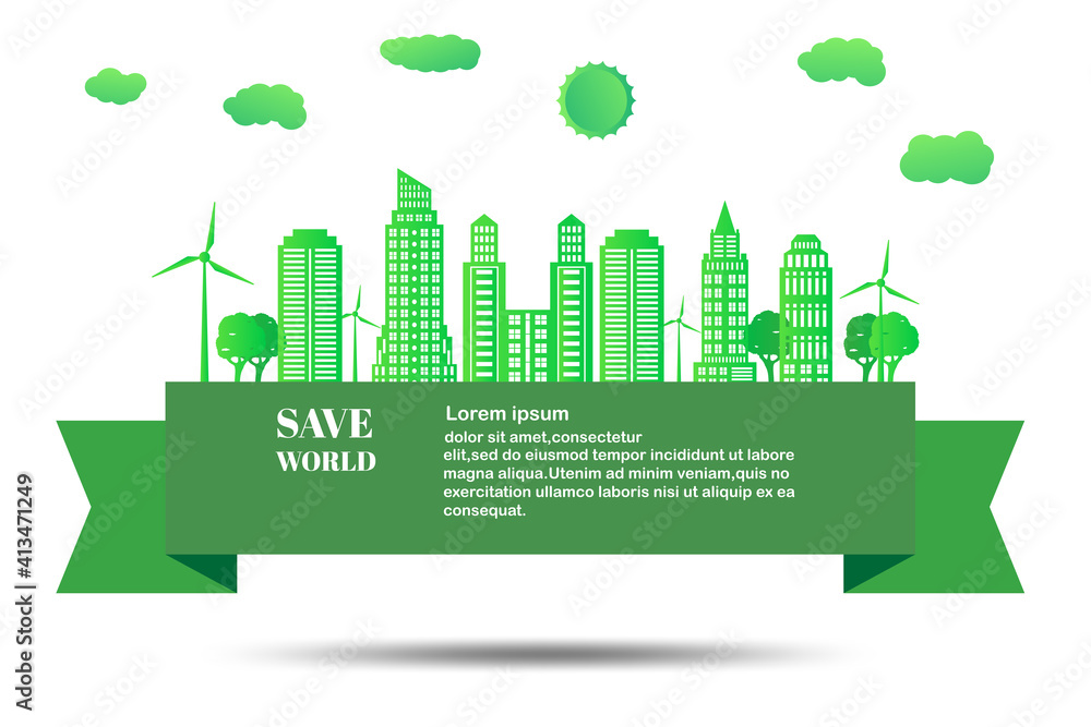 Eco friendly concept, Green city save the world.Ecology and Environmental Concept,Earth Symbol Help The World With Eco-Friendly Ideas.Vector EPS 10. Eco friendly concept, Green city save the world.Ecology and Environmental Concept,Earth Symbol Help The World With Eco-Friendly Ideas.Vector EPS 10.