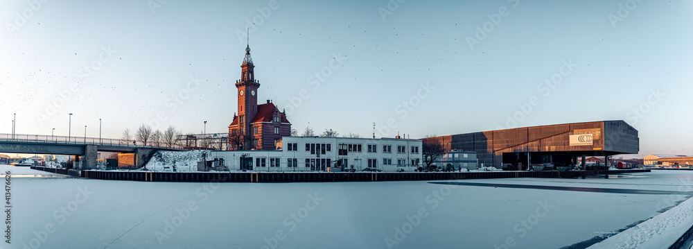 Obraz premium Dortmund Hafen