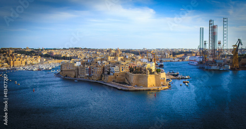 Valletta City in Malta