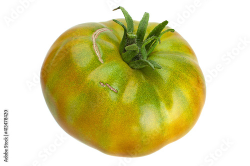 Wallpaper Mural Green ripe big tomatoes Torontodigital.ca