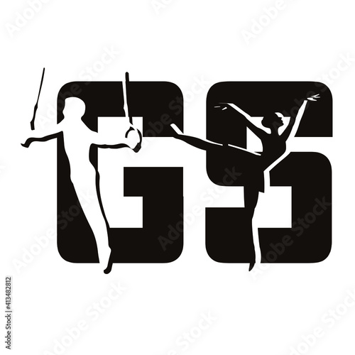 acrobats are carved in letters