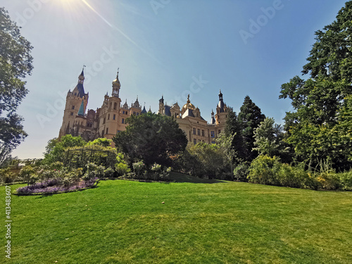 wonderful views of Schwerin Castle and the surrounding park