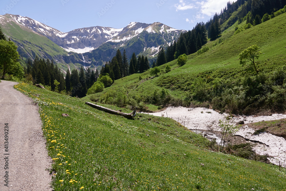 Bergsommer im Dietersbacher Tal Bergsommer im Dietersbacher Tal