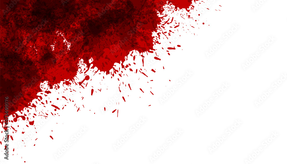 abstract ink splatter or blood stain background