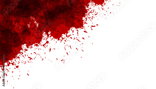 abstract ink splatter or blood stain background