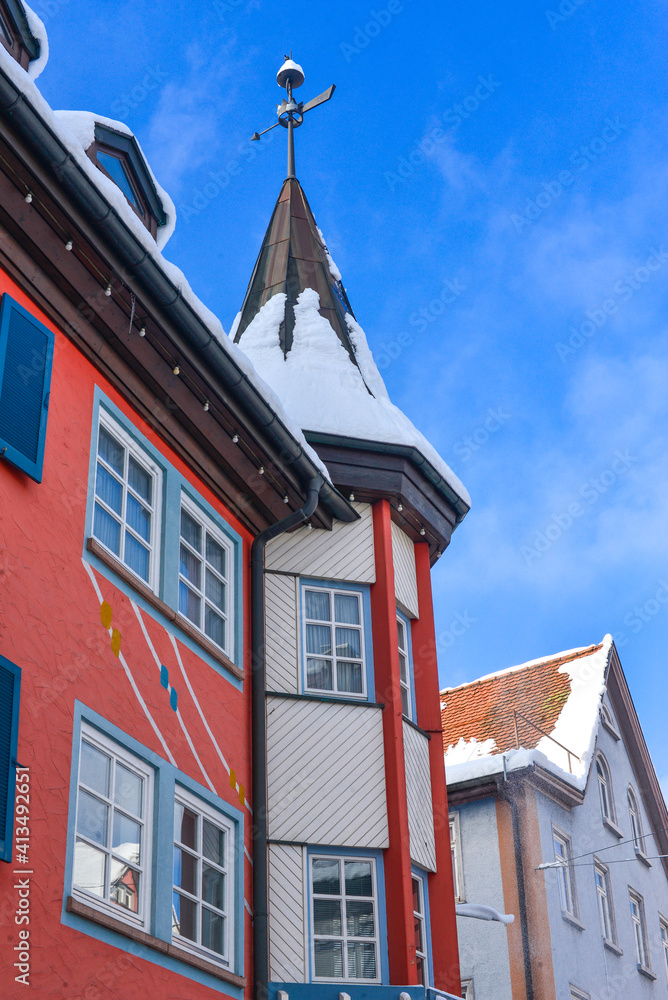 Obraz premium Historische Altstadt Obernburg am Neckar