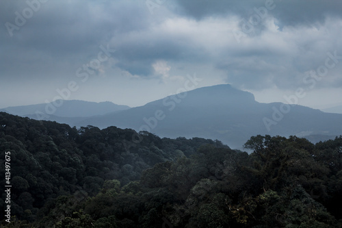 Inthanon mountain national park at Chiangmai  Thailand