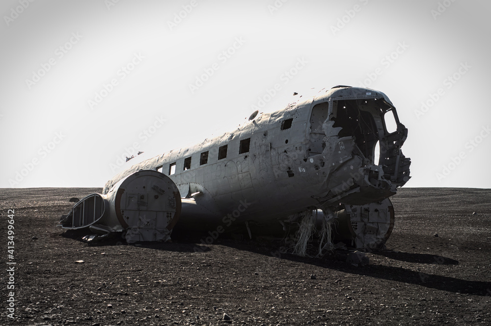 Iceland plane wreck
