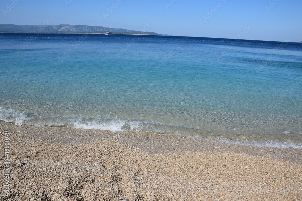 Obraz premium The island of Brac in Croatia