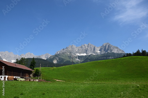 Fototapeta Naklejka Na Ścianę i Meble -  The Austrian alps in the Tyrol 