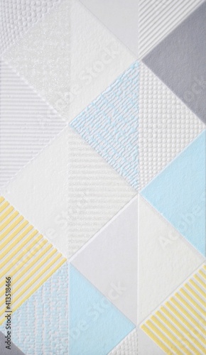 abstract, pattern, texture, seamless, design, geometric, paper, square, wallpaper, blue, white, retro, fabric, graphic