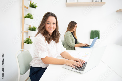 young entrepreneur businesswomen working in their office