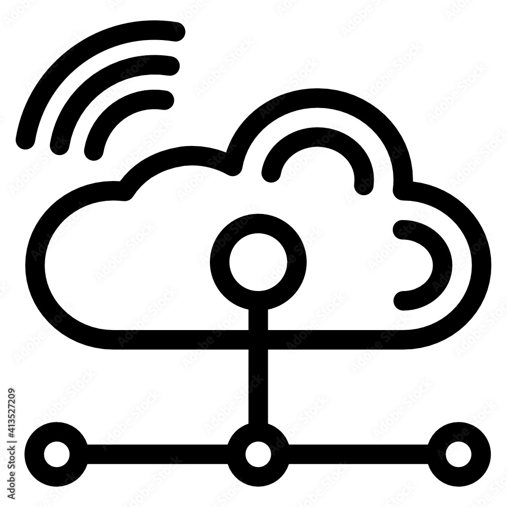 A linear editable icon of network maintenance
A linear editable icon of network maintenance