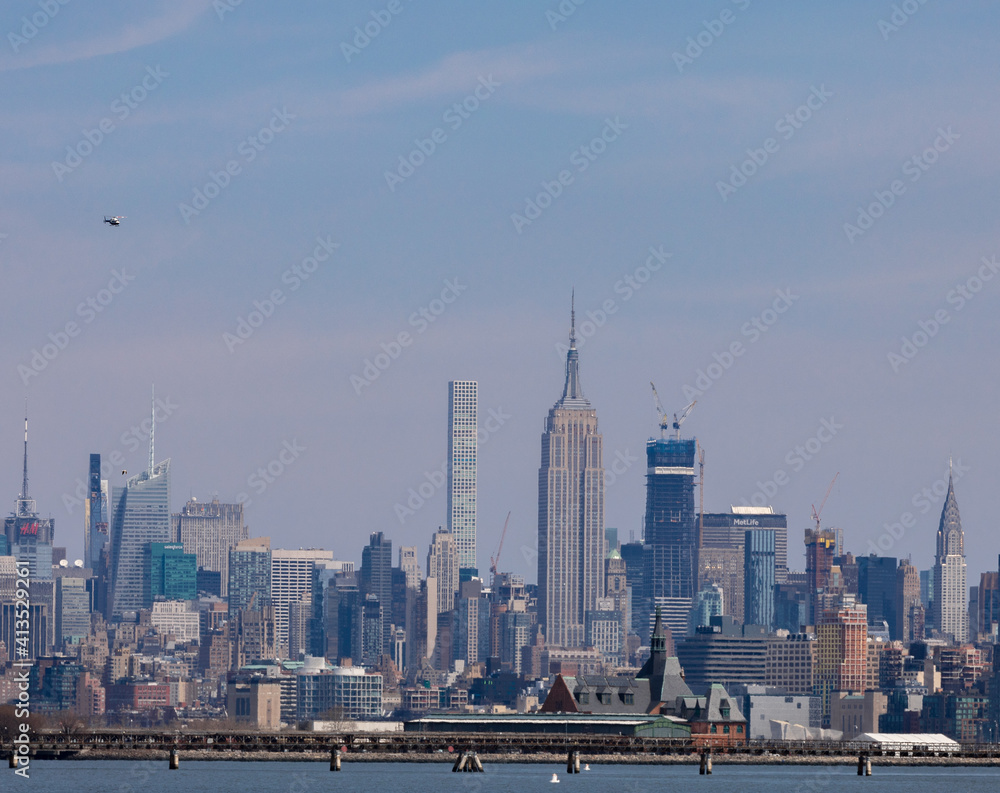 Obraz premium city skyline