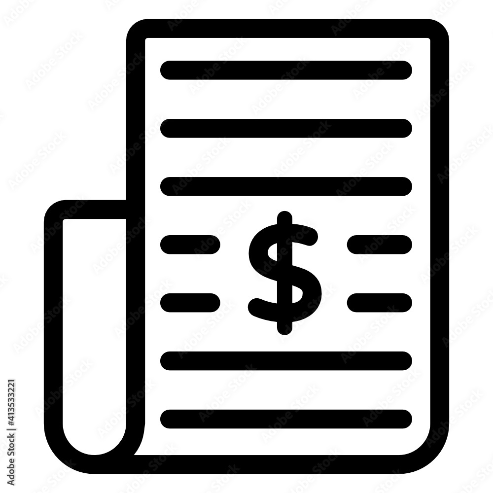 Financial document in linear style icon, editable vector
Financial document in linear style icon, editable vector
