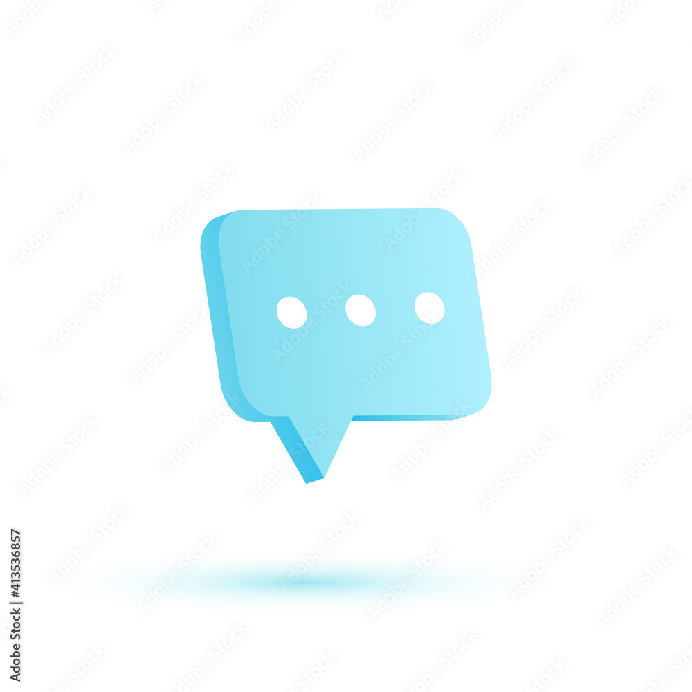speech bubble shaped box in 3d speech bubble shaped box in 3d