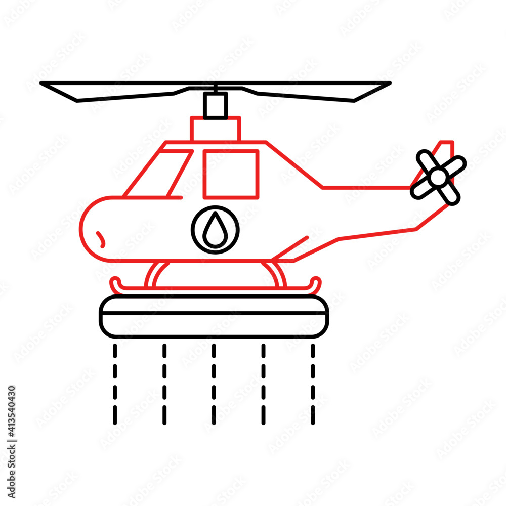 Icon of Hydrant helicopter