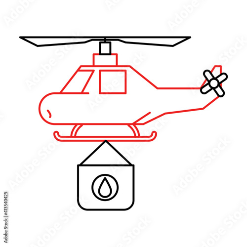 Icon of Hydrant helicopter